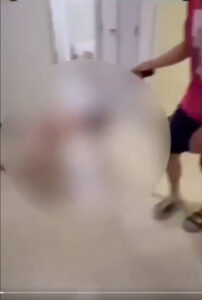 暴行動画スクリーンショット